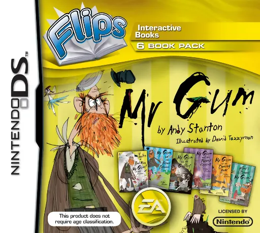 Flips 6 Book Pack - Mr Gum by Andy Stanton (Europe)